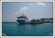 Some incredible scenery from St. George's Harbor.  Norwegian Majesty.