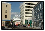 Test:  Can you spot the cruise ship in this picture of downtown Hamilton?