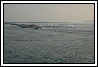 Fishing boats around the tunnel.