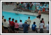 Here are a couple sequence shots of the Belly Flop contest!