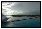 Fantasy with Costa Maya in the background.