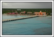 Last look at the Costa Maya village.