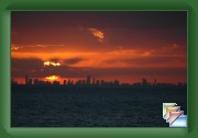Sunset behind Miami * (18 Slides)