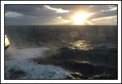 More spray, salt on the lens, swells.  This was taken from Deck 10, 100 feet above the water.