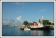 Beautiful morning in Bermuda at the Dockyard.