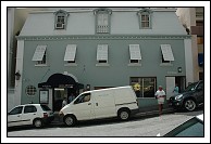 Hog Penny Pub, most authentic British Pub in Bermuda.  You'd never know it from the outside.