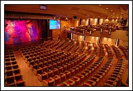 Right: Paladium Theater, from the balcony.